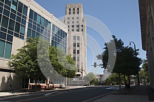 Office Buildings in Downtown Durham, North Carolina