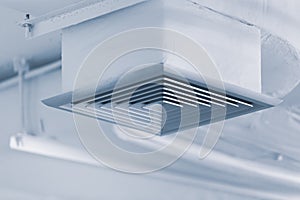 Office ceiling Air Duct Air Condition pipe line system Air flow