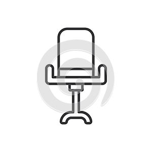 Office chair icon
