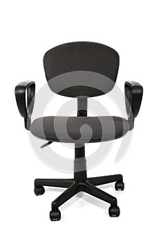 Office Chair Over White