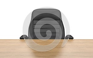 Office chair at table