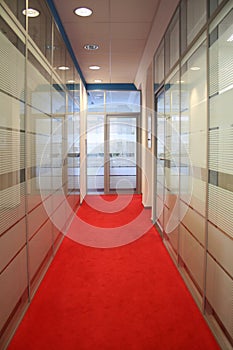 Office corridor