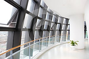 Office corridor