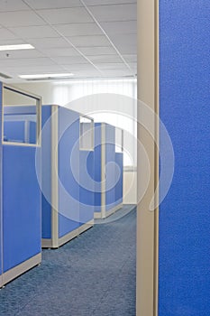 Office cubicle partitions