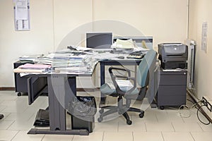 Office of an employee always absent