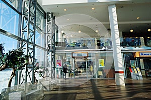 Office of DNB bank in shopping center