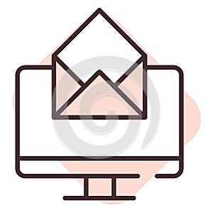 Office emailing, icon