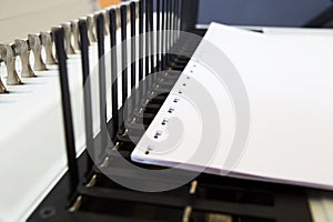 Office equipment bookbinding