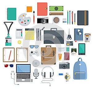 Of Office Equipment, Travel Gadget and Hobby Icon