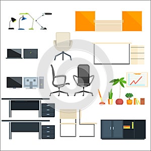 Office Furniture And Objects Collection