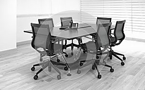 Office furniture table and chairs