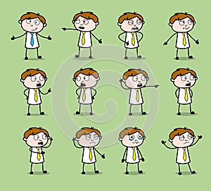 Office Guy - Collection of Concepts Vector illustrations