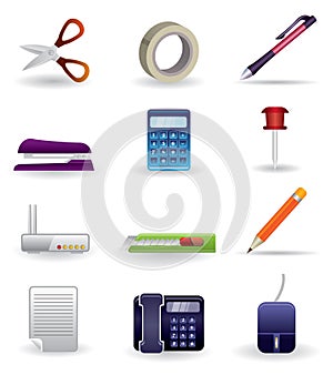 Office icon set