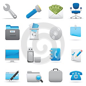 Office Icons | Indigo series 03