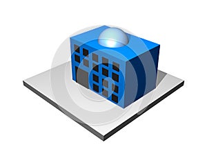 Office - Industrial Manufacturing Diagram