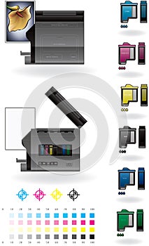 Office InkJet Printer/Photocopier