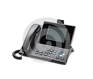 Office IP telephone set with LCD display