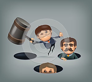 Office life. Vector format