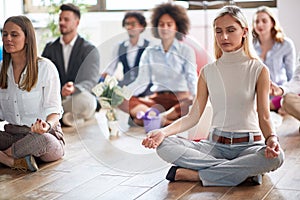 Office money attraction meditation, meditation and business