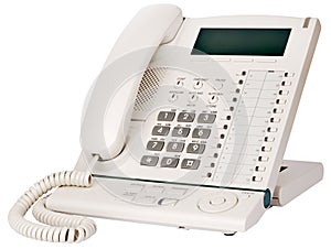 Office multi-button telephone