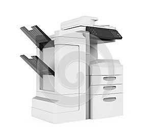 Office Multifunction Printer Isolated