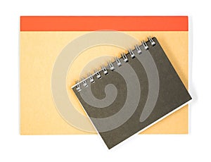 Office notebook made from recycle paper