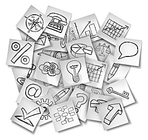 Office Notes Icons