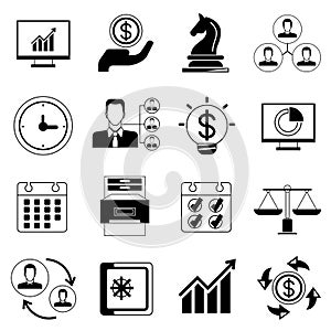 Office and organization icons