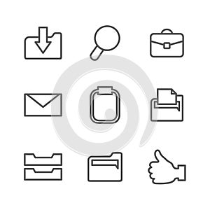 Office outline icon2