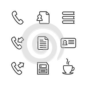Office outline icon3