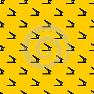 Office paper hole puncher pattern vector