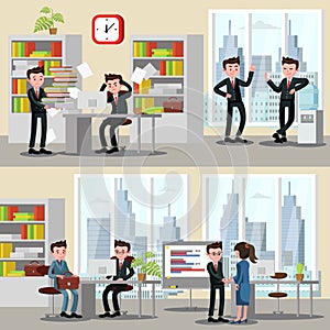 Office People Horizontal Banners