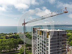 Office or residential building under construction