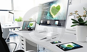 office responsive devices travel love island