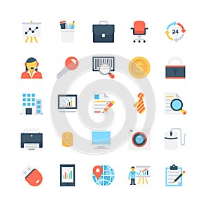 Office and Stationery Vector Icons 2