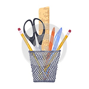 Office Supplies Illustration