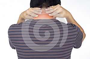 Office syndrome nape muscle