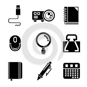 Office tools icons