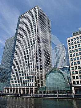 Office towers in London