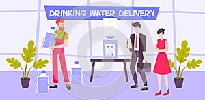 Office Water Delivery Composition