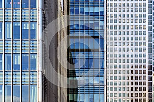 Office Windows in Canary Wharf