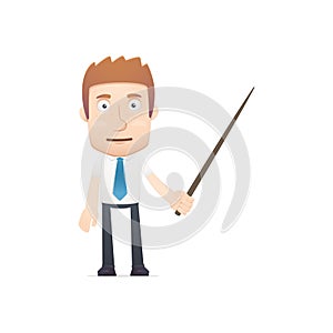 Office worker in various poses