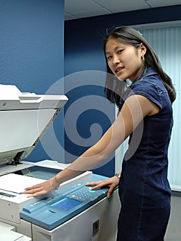 Office Worker Xerox