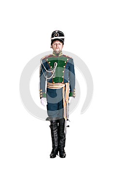 The officer of the Guards Jaeger Regiment.