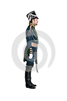 The officer of the Guards Jaeger Regiment.