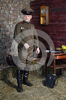 Officer of the Soviet army