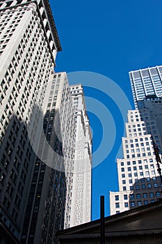 Offices in blue sky