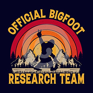 Official Bigfoot research team