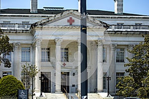 The official building of the International Committee of the Red Cross of the United States of America, in the American capital.