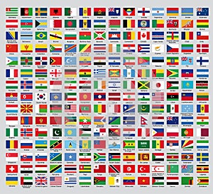 Official country flags